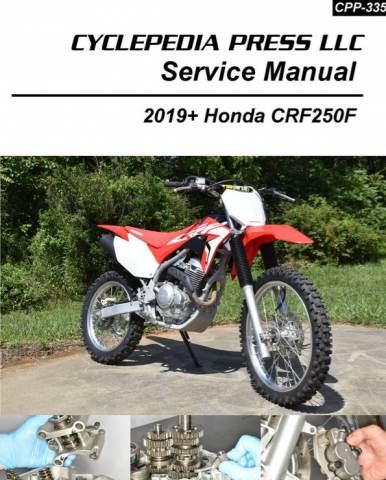 CRF250F'19-25 Cyclepedia Service Manual
